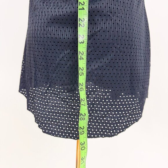 JEAN PAUL GAULTIER JPG BLACK BUTTON UP COLLARED SHIRT WITH RUFFLES - Picture 9 of 9